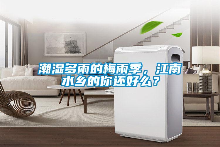潮濕多雨的梅雨季，江南水鄉的你還好么？