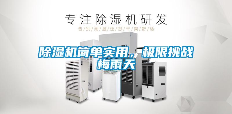 除濕機簡單實用，極限挑戰(zhàn)梅雨天