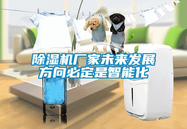 除濕機廠家未來發展方向必定是智能化