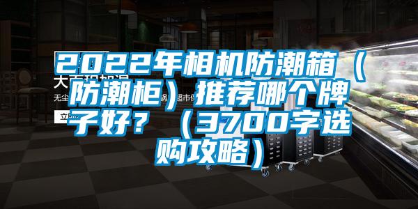 2022年相機防潮箱（防潮柜）推薦哪個牌子好？（3700字選購攻略）