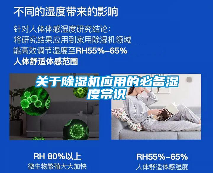 關于除濕機應用的必備濕度常識
