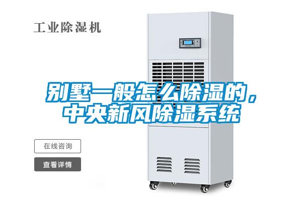 別墅一般怎么除濕的，中央新風除濕系統