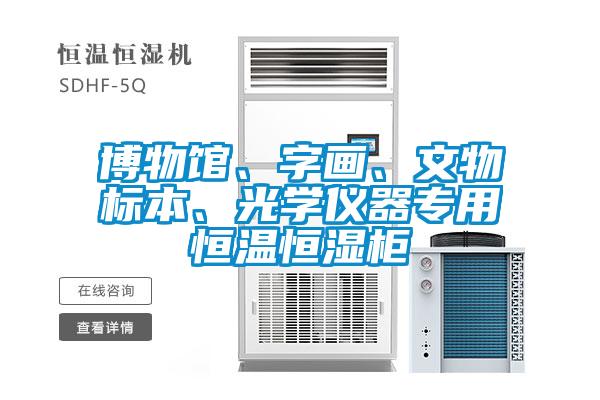 博物館、字畫(huà)、文物標(biāo)本、光學(xué)儀器專(zhuān)用恒溫恒濕柜