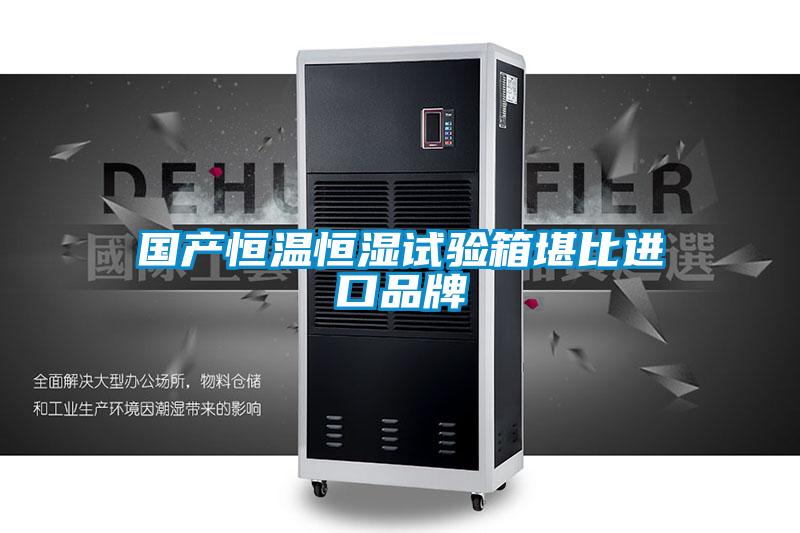 國產(chǎn)恒溫恒濕試驗箱堪比進(jìn)口品牌