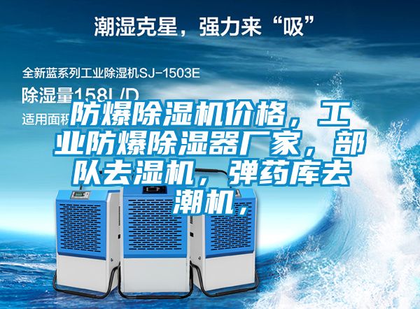 防爆除濕機(jī)價(jià)格，工業(yè)防爆除濕器廠家，部隊(duì)去濕機(jī)，彈藥庫(kù)去潮機(jī)，