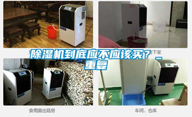 除濕機到底應不應該買？_重復