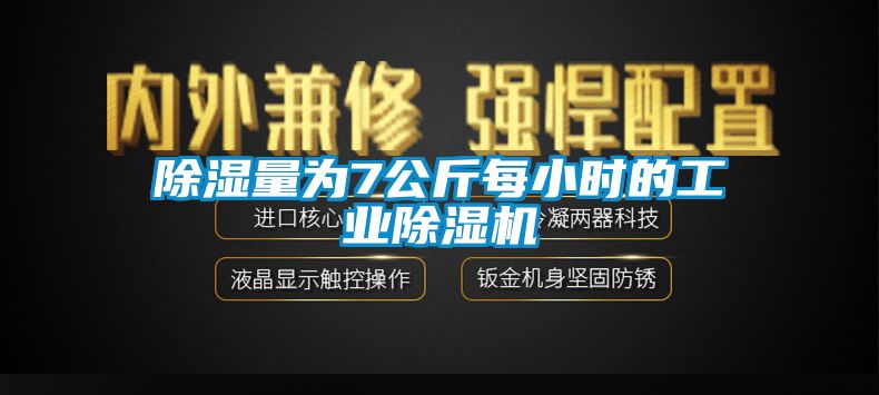 除濕量為7公斤每小時的工業除濕機